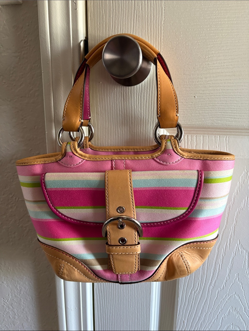 Coach y2k vintage mini soho tote